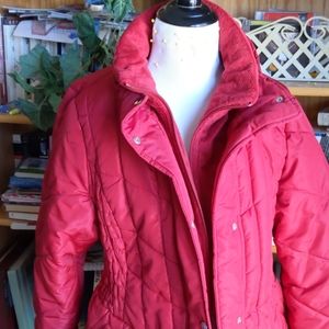 Winter parka cozy warm